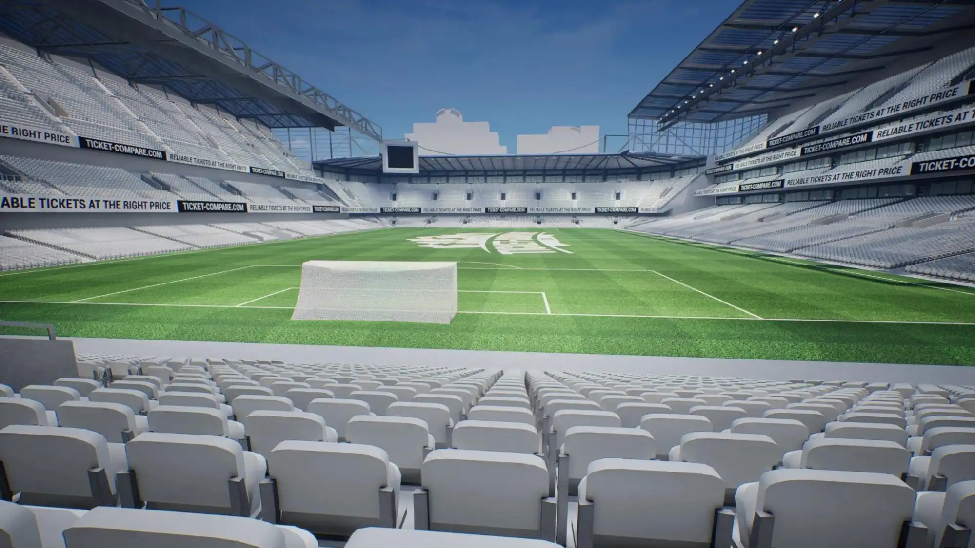 Illustration Stamford Bridge, Matthew Harding Lower